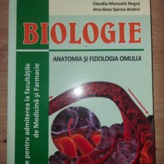 Biologie: Anatomia si fiziologia omului- Ioana Arinis, Alexandru Croitoru