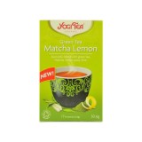 Ceai bio verde matcha cu lamaie Yogi Tea