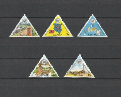 KENYA 1987 TELECOMUNICATII foto