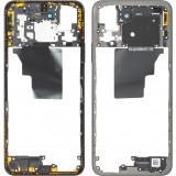 Carcasa Mijloc Honor X7c 5G / 200 Smart, Neagra (Midnight Black), Service Pack 9707ABNA