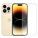 Folie de Protectie pentru Apple iPhone 14 Pro, TEO, Sticla Securizata 3D, High Definition pentru Ecran complet, Anti Zgirieturi, Anti bule
