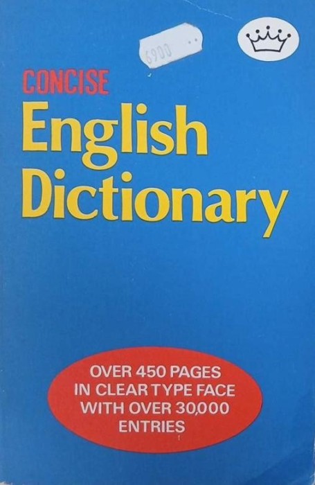 Concise English Dictionary