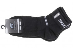 șosete Skechers 5PPK Wm Mesh Ventilation Quarter Socks SK42017006-9999 negru foto