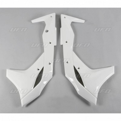 Laterale radiator Kawasaki KXF250/17-18,albe Cod Produs: MX_NEW 14032017PE foto