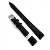 Curea ceas Morellato Original - Culoare Neagra, textura lucioasa - 12mm, 14mm -