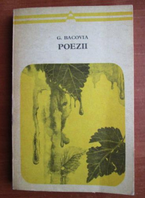 George Bacovia - Poezii (1971) foto