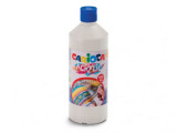 Acuarele acrilice tempera,alb,500 ml, Carioca