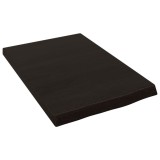 Cumpara ieftin Blat de baie, maro inchis, 40x60x(2-4) cm, lemn masiv tratat