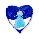 Balon folie model printesa Elsa Frozen 46 cm