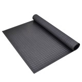 Covor anti-alunecare, 1,5x2 m, cauciuc, cu puncte, 3 mm, vidaXL