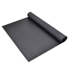 Covor anti-alunecare, 1,5x2 m, cauciuc, cu puncte, 3 mm foto