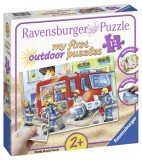 Cumpara ieftin Puzzle Plastic Pompieri, 12 Piese, Ravensburger
