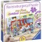 Puzzle Plastic Pompieri, 12 Piese