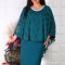Rochie de seara Irisi Verde - 58Marimea