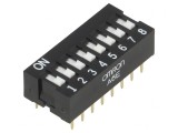 Comutator DIP-SWITCH 8 Secțiuni ON-OFF 24VDC