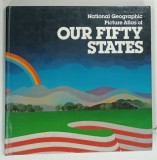 Picture Atlas of Our Fifty States de Margaret Sedeen - National Geographic, 1980, Cartonata, Bogat Ilustrata