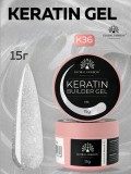 Gel pentru modelarea unghiilor 15 g, Keratin Builder Gel, K36