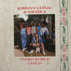 VINIL Johnny Clegg & Savuka ‎– Third World Child - VG+ -