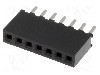 Conector 7 pini, seria {{Serie conector}}, pas pini 1.27mm, CONNFLY - DS1065-01-1*7S8BV foto