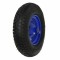 Roata cauciuc 390mm 4.00-8 6PR cu jantă albastră, Geko G71019