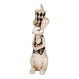 Cumpara ieftin Figurina Iepuras Paste polirasina multicolora 12x14x38 cm