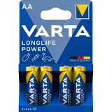 Baterie Varta Longlife Power 4906, AA / LR6, Set 4 bucati