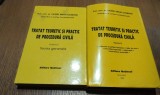TRATAT TEORETIC SI PRACTIC DE PROCEDURA CIVILA ( 2 vol.) - V. M. Ciobanu - 1997