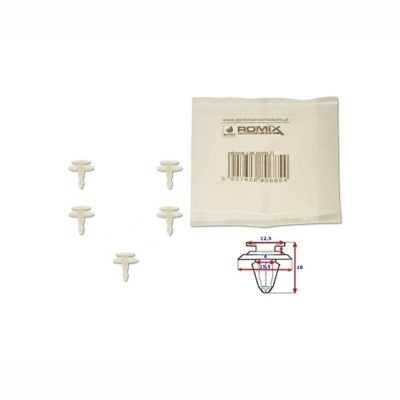 Clema, clips fixare Honda Accord /Accord /Civic /Crv /Hr-V /Jazz/Fit /Jazz/Fit; Nissan Almera, Micra, Primera; rama parbriz si ornamente, set 10 foto