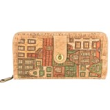 Cumpara ieftin Portofel dama din pluta Cluch - Houses