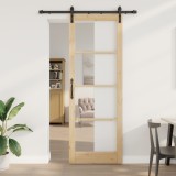 Ușa glisantă vidaXL cu set de hardware &#039;ORKDAL&#039;83x232 cm