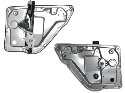 Macara geam Skoda Fabia 1 (6Y) 2000-2007, electrica cu panou, fara motoras, usa spate partea Stanga foto