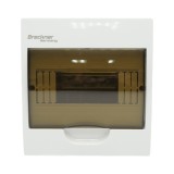 Tablou de sigurante aplicat 8 module IP40, capac transparent, Breckner