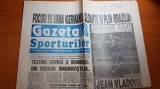 Gazeta sporturilor 1 noiembrie 1994- jean vladoiu jucatorul etapei,ilie nastase