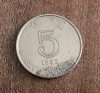 C50 - Moneda foarte veche - Hong Kong - 5 dolari - 1993, Asia