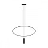Lampă suspendată HOLAR 1 negru, Thoro Lighting