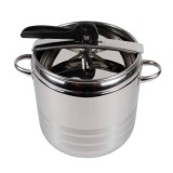 Oala sub presiune, inox cu capac, 12L / ZLN 5617