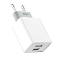 Incarcator telefon, XO, 2xUSB, Alb