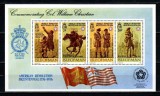 Isle of Man 1976 &ndash; Bicentenarul Revoluției Americane (1776&ndash;1976) &ndash; Col. William Christian &ndash; Minicoală / MNH