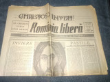 ZIARUL ROMANIA LIBERA 14 APRILIE 1990