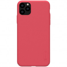 Husa Hard iPhone 11 Pro Frosted Shield Rosu Nillkin foto