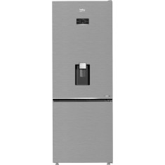Combina frigorifica Beko B3RCNE564HDXB1, No Frost, 490 l, Mod Vacanta, Touch Control, Iluminare LED, Culoare Inox, Clasa E