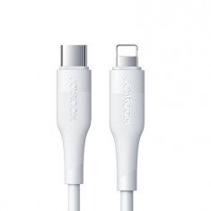 Joyroom Cablu USB tip C - Lightning, Power Delivery, 20W, 2,4A, 0,25m, alb (S-02524M3 Alb)