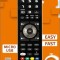 TELECOMANDA UNIVERSALA Superior, 4 in 1, programabila simultan pt. TV, DVD, satelit si AUX, conectare PC prin USB Type-C, cablu inclus, baterii 2 x AA
