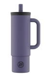 24bottles cană termică Straw 800ml Dusk culoarea violet, Straw.800.Dusk