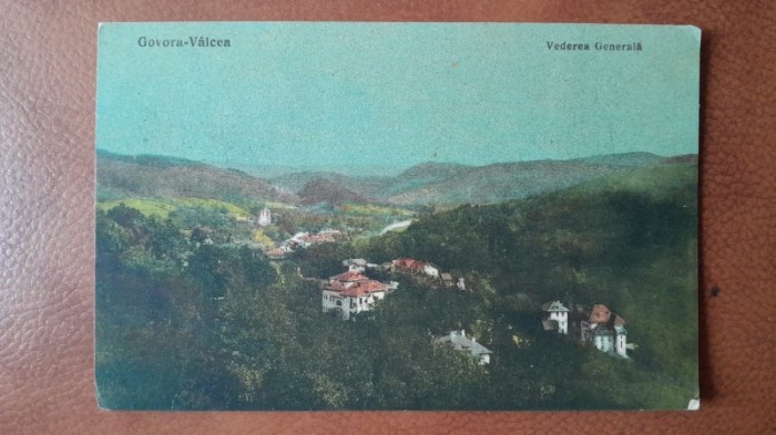 Carte postala, Govora Valcea, 1925