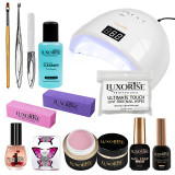 Kit Unghii Gel LUXORISE Prestige Nails + Lampa UV / LED