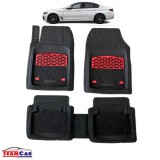 Covorase Auto TeamCar&reg; Tip Tavita Compatibile BMW Seria 5 G30 Sedan (2017&ndash;2023) , Red, Cauciuc