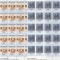 Bulgaria 1993 25 x Europa CEPT Modern art in fold block Mi.4047-48 MNH CA.028