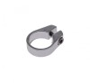 Colier tija sa, prindere surub, 28.6mm, culoare argintiu, din aluminiu Cod:AWR0277S