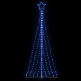 VidaXL Pom de Crăciun LED 447 LED-uri Albastru 249 cm